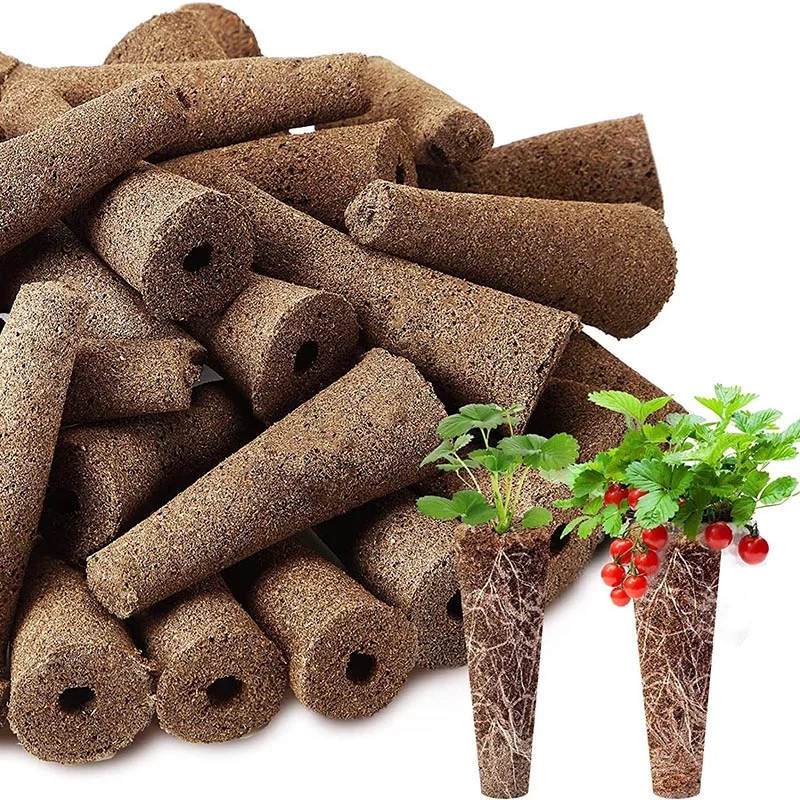 Seed Starter Tray - 100 Stuks Zaadkweeksponzen Vervangen Wortelgroeisponzen Zaailing