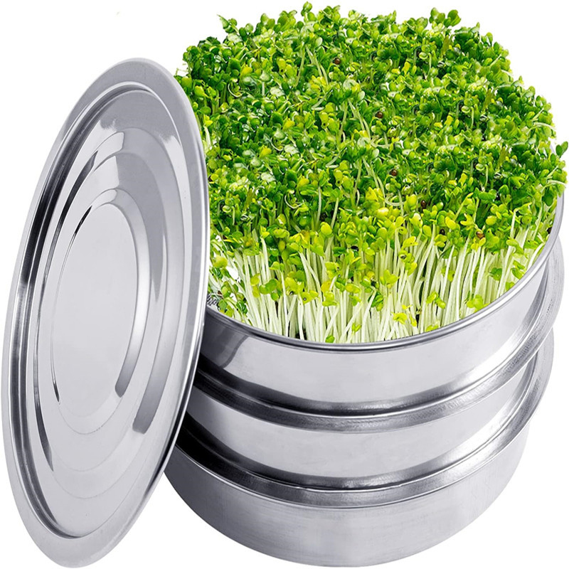 Hydroponic Kit - Roestvrijstalen plantenkiemingsset Hydrocultuur kweeksysteem Binnensets Complete