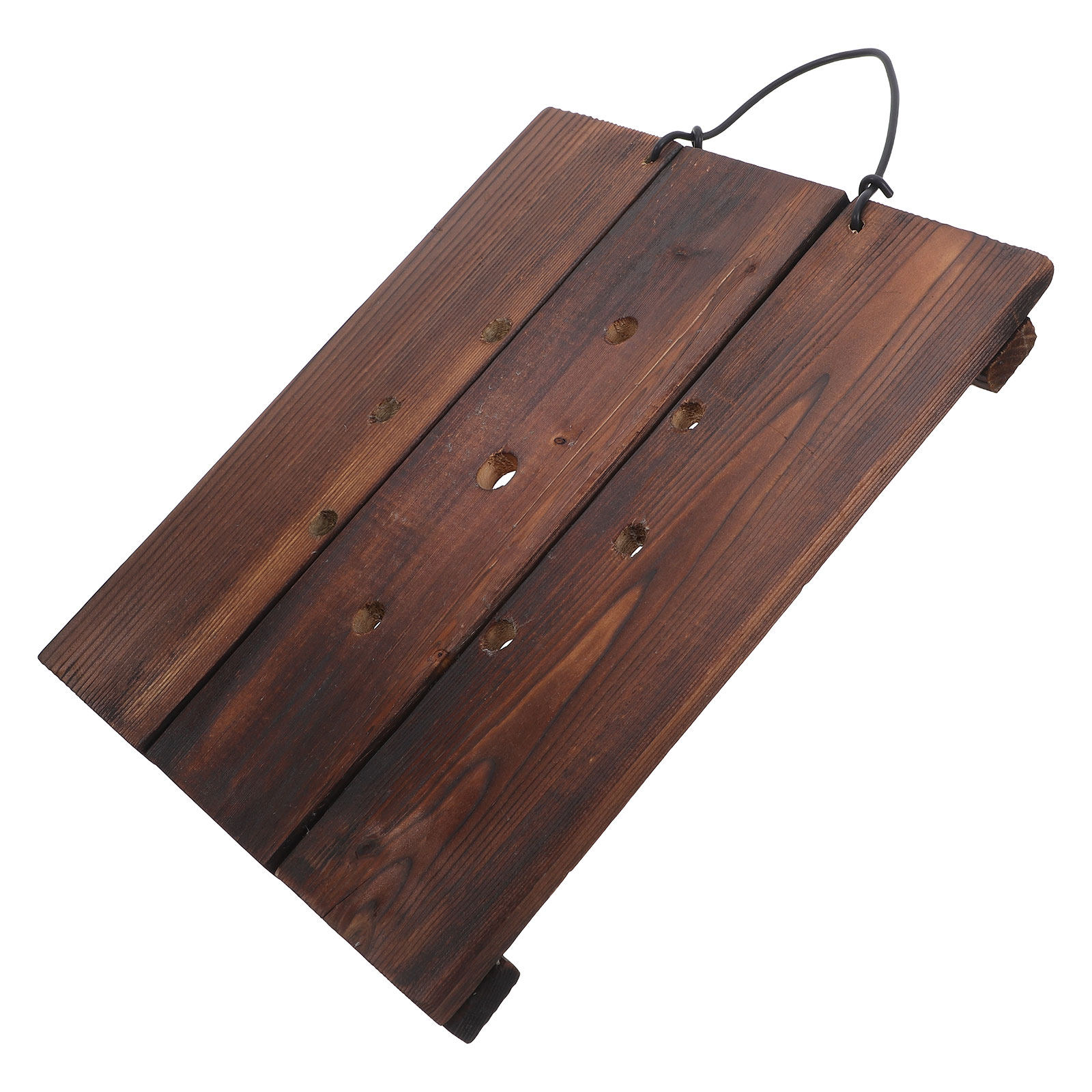 Verbrand houten montageplaat m - Vertical Planter recensie en prijs