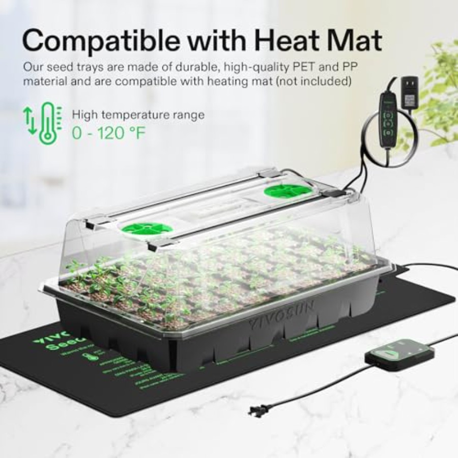 6-pack zaadstartbakjes voor bi - Seed Starter Tray recensie en prijs