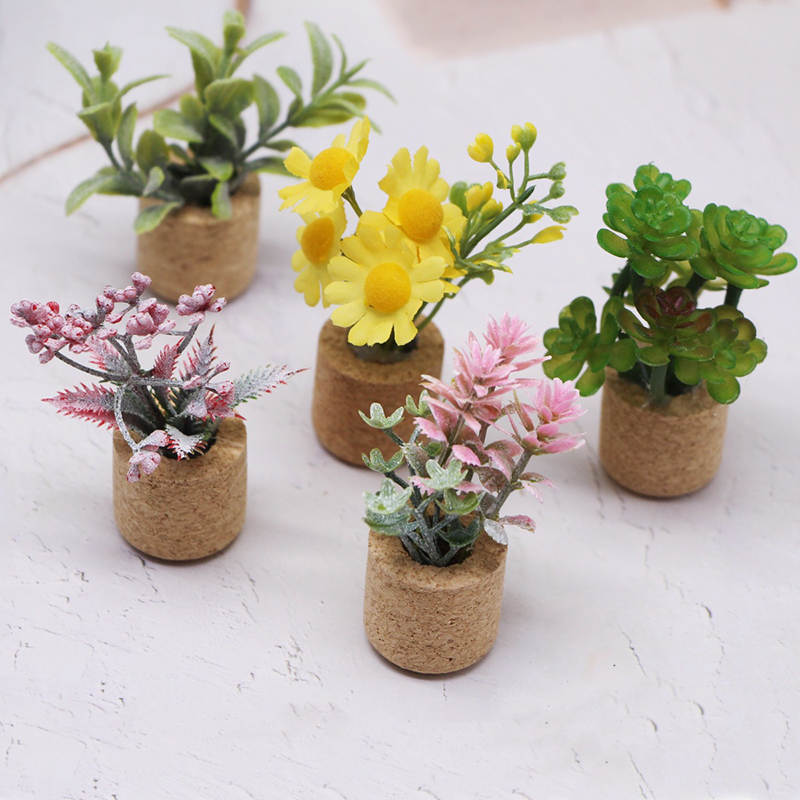 1:12 Poppenhuis Simulatie Bloe - Plant Pot recensie en prijs
