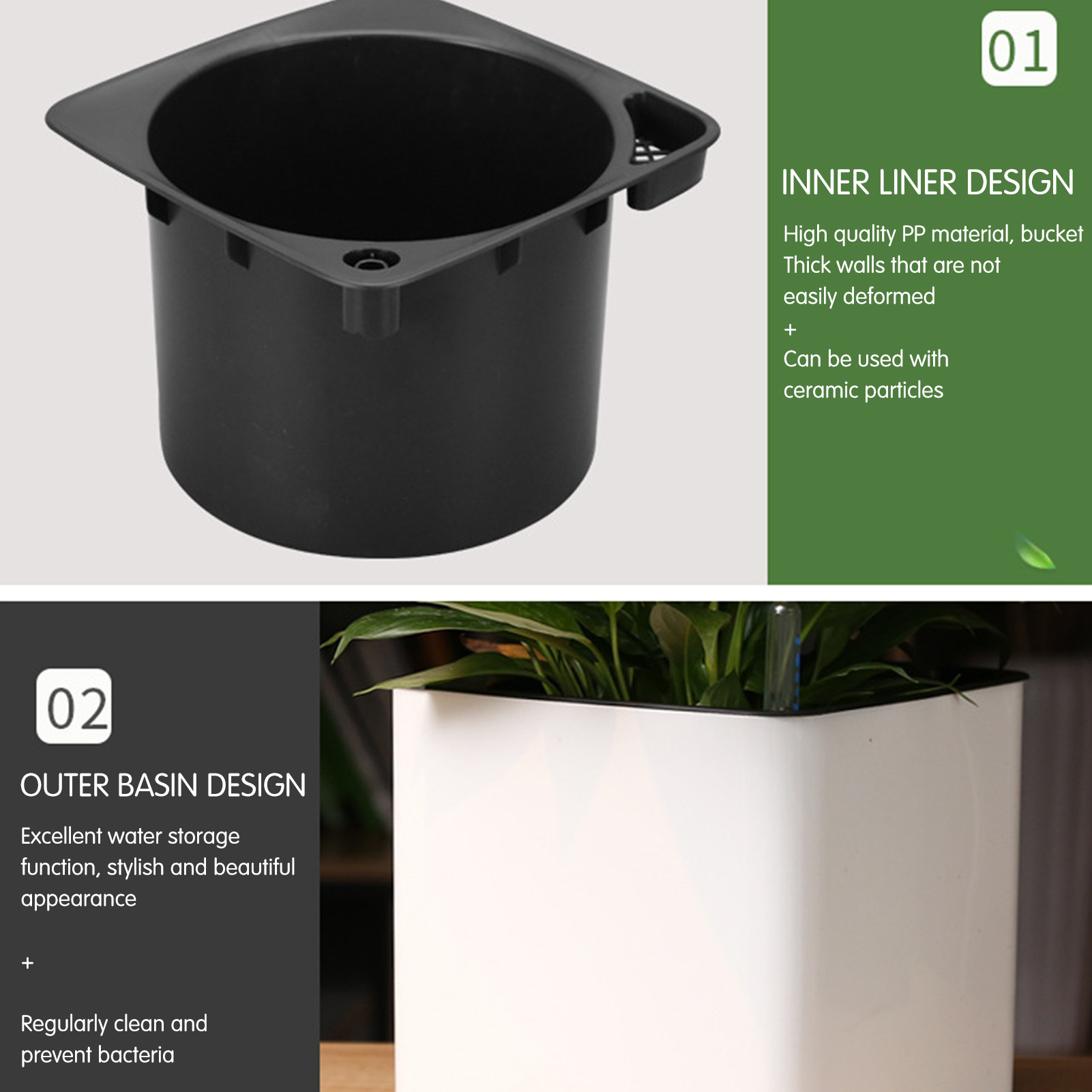 Zelfwaterende plantenbak Zelfw - Self Watering Planter recensie en prijs