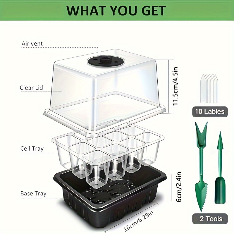 1/2/3-pack 12/24/36-cellige za - Grow Light Led recensie en prijs